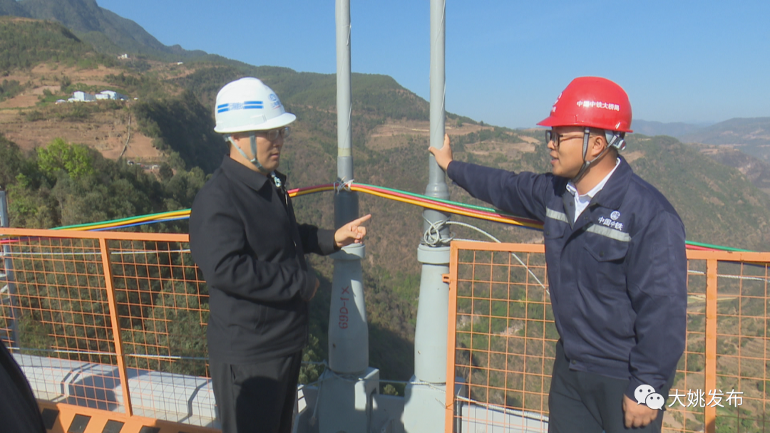 王丽平调研永大高速项目建设情况